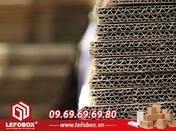 Thùng carton đựng hàng gia dụng theo số lớp giấy