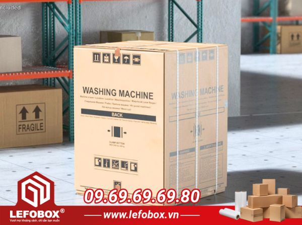 Thùng carton đựng máy giặt