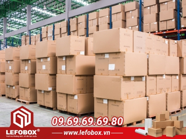 LefoBox cung cấp thùng carton đóng gói hàng hóa chuẩn quy định