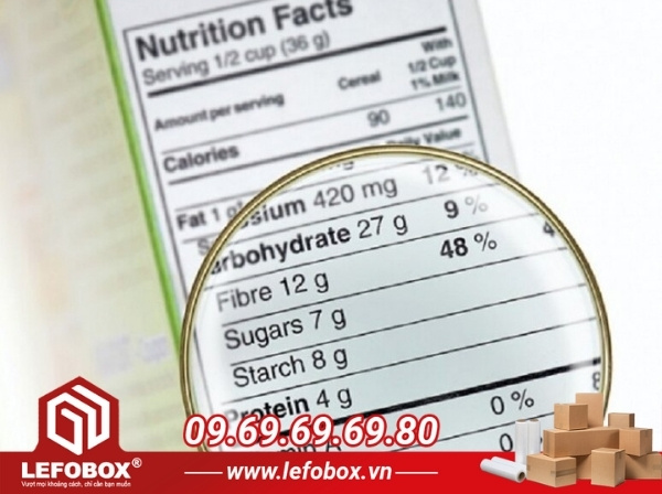 Bao bì cung cấp những thông tin cơ bản quan trọng cho khách hàng