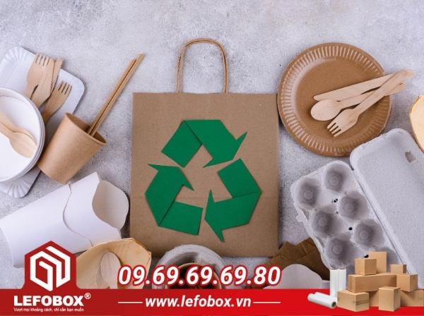 Bao bì giấy được ưu tiên sử dụng nhờ sự thân thiện với môi trường và linh hoạt trong thiết kế