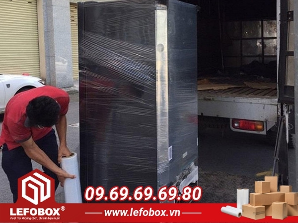 Bọc kỹ các bộ phận của tủ