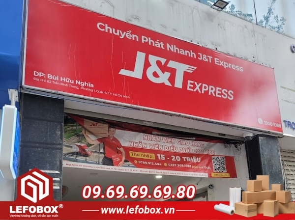 Danh sách bưu điện J&T Express quận 5