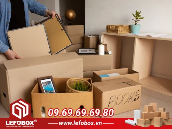 Các loại thùng carton đựng đồ nội thất phổ biến