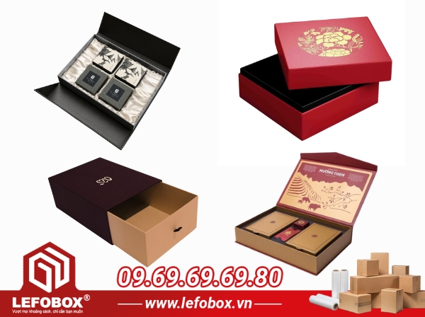 Các dạng hộp carton lạnh phổ biến
