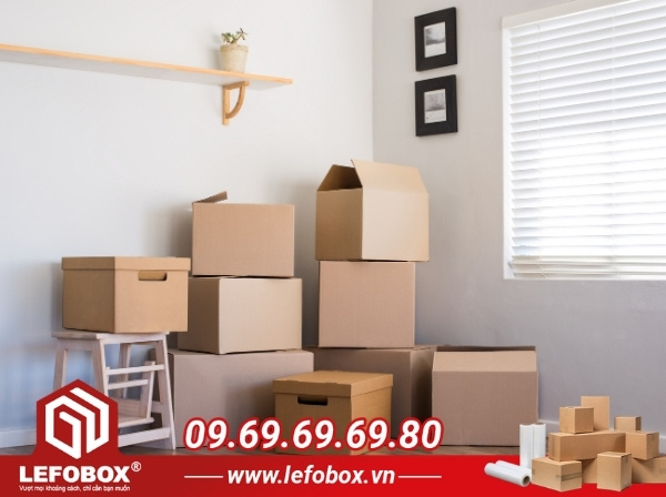 Các loại thùng carton chuyển nhà phổ biến ở Biên Hòa