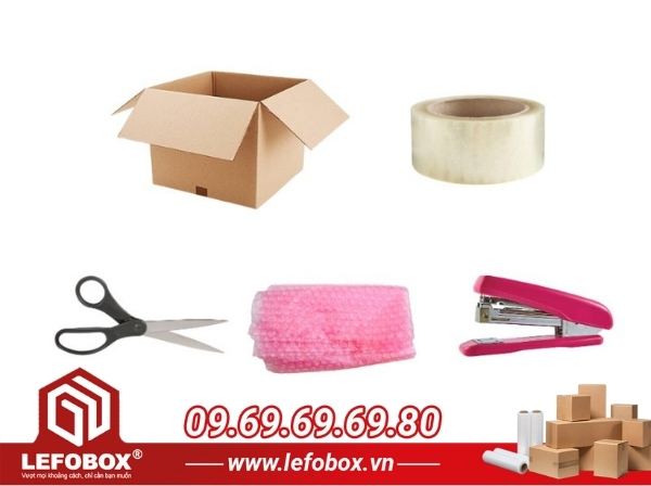 Chuẩn bị đầy đủ nguyên liệu trước khi đóng gói sản phẩm