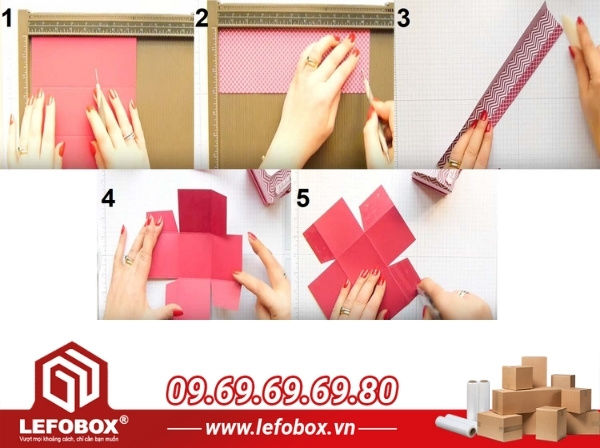 Cách làm thùng bốc thăm bằng giấy chi tiết