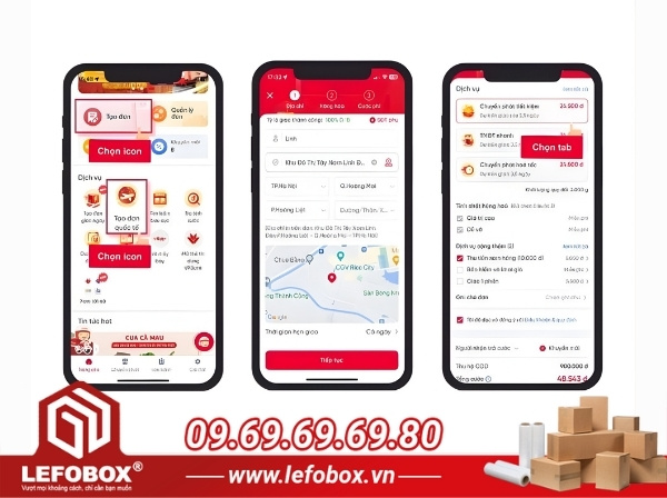 Cách Ship Cod Viettel Post qua App
