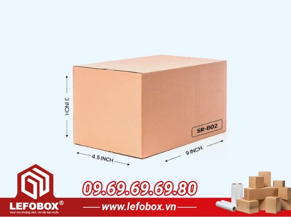 Tính diện tích thùng carton A1 (đối khẩu)