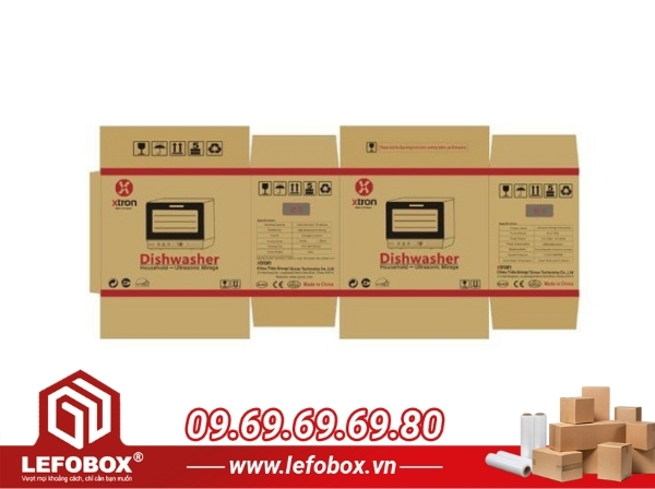 Tính kích thước thùng carton theo kích thước thiết kế (kích thước khổ trải)