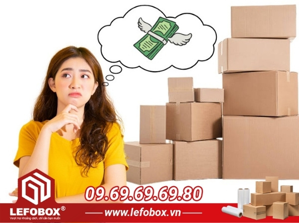 Cân nhắc ngân sách cho việc đóng gói