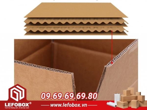 thùng carton chuyển nhà 5 lớp