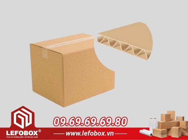 Cấu tạo của thùng carton sóng C