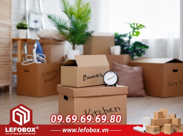 Chính sách của LefoBox khi mua thùng carton chuyển nhà Bình Dương