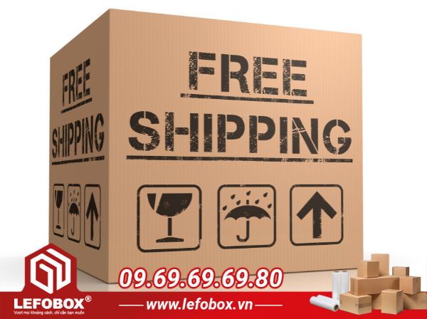 Chính sách vận chuyển thùng carton bán lẻ LEFOBOX