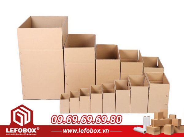 Chọn đúng kích thước thùng carton chuyển nhà quận 3