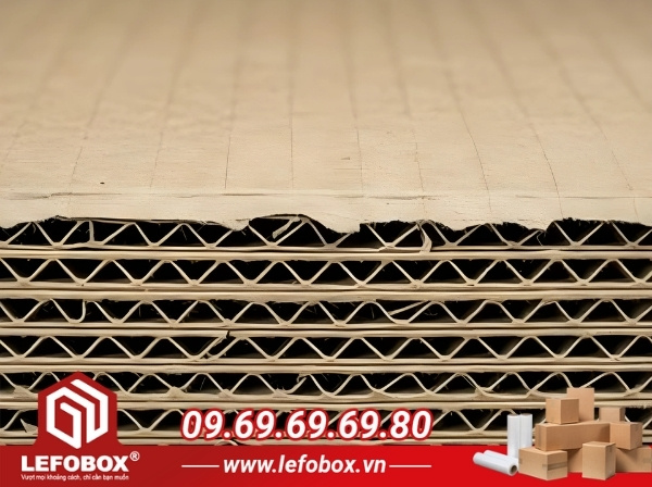 Hướng dẫn chọn thùng carton 1m theo số lớp thùng