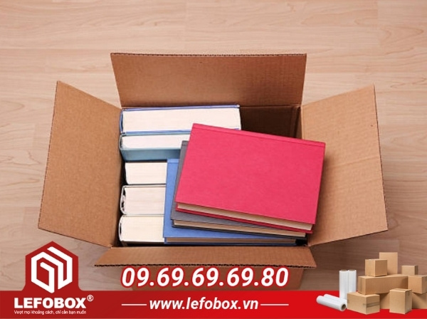Chọn loại thùng carton đóng gói sách vở, tài liệu phù hợp