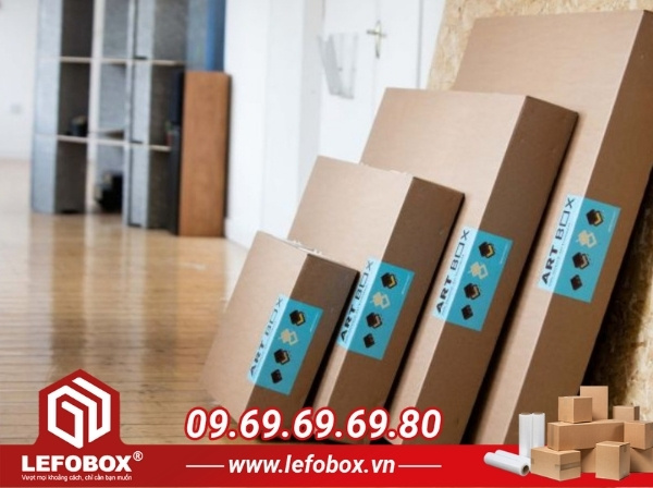 Chuẩn bị các vật liệu cần thiết khi đóng gói tranh