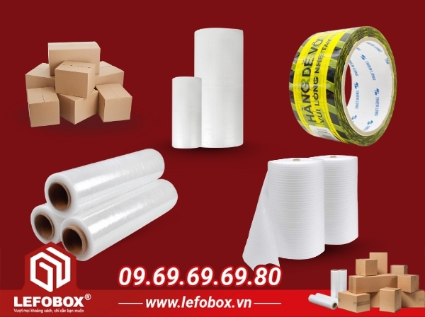 Đầy đủ dụng cụ đóng gói chuyên nghiệp