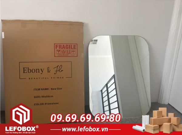 công dụng của thùng carton đựng gương