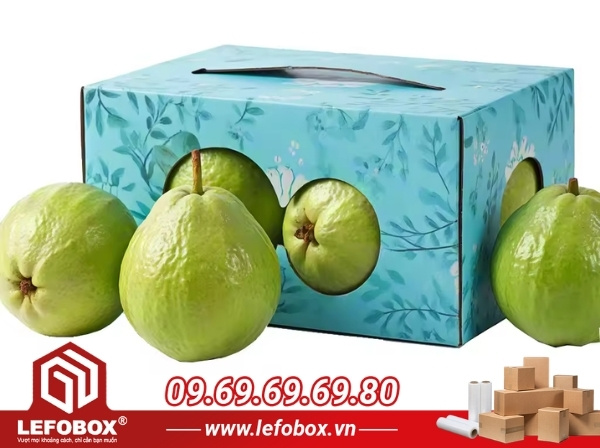 Công nghệ in ấn thùng carton đựng ổi
