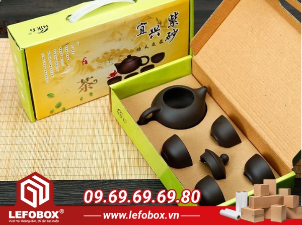 công nghệ in thùng carton đựng gốm