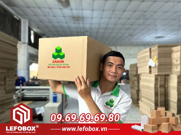 Công ty sản xuất bao bì, thùng carton uy tín Zador