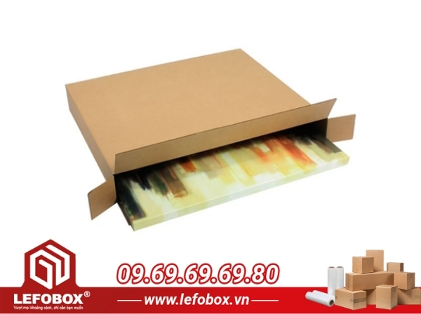 Đặc điểm cấu tạo của hộp carton đựng tranh