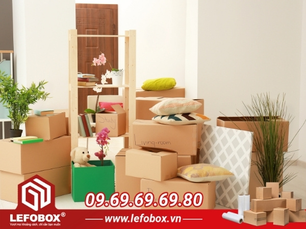 Đặc điểm cấu tạo của thùng carton đựng đồ nội thất