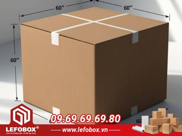 Đặc điểm thùng carton 60x60x60