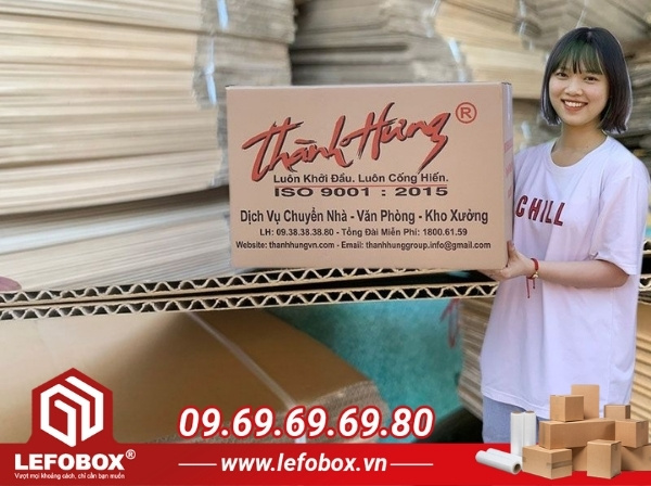 Công ty cung cấp thùng carton đi máy bay Thành Hưng