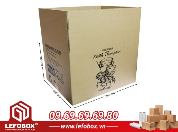 Thùng carton in flexo cho ngành thời trang