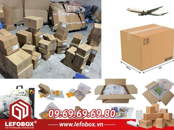 Đóng gói đồ gửi hàng ký gửi máy bay