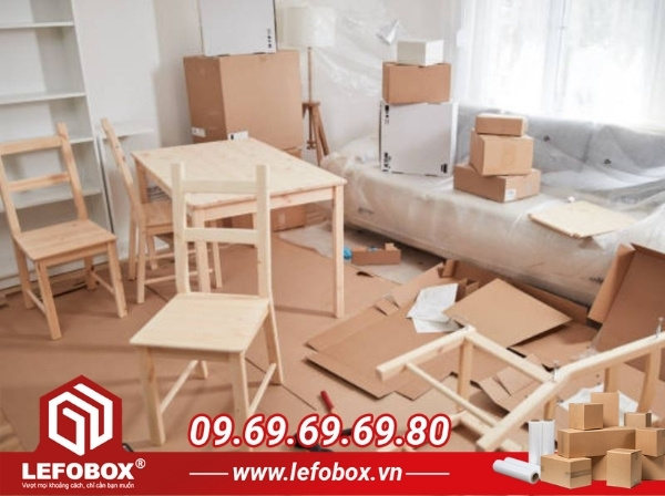 Đóng gói đồ nội thất gỗ