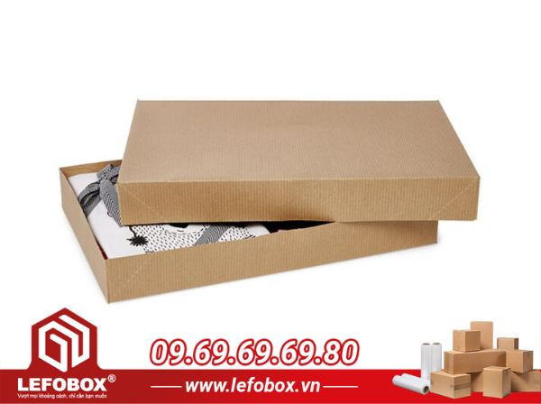 Thùng carton chống thấm được sử dụng trong ngành thời trang