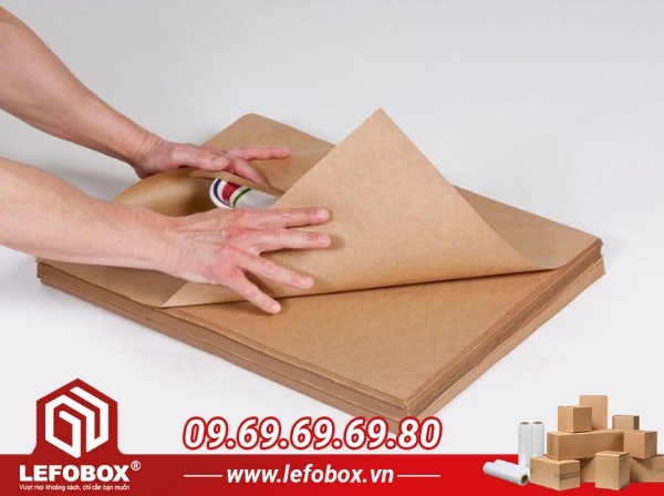 Giá giấy gói hàng sẽ tùy theo loại giấy và số lượng giấy cần mua