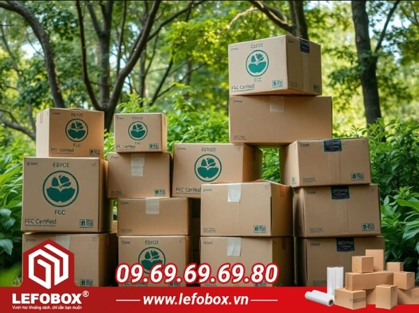 Giải đáp các câu hỏi về thùng carton FSC