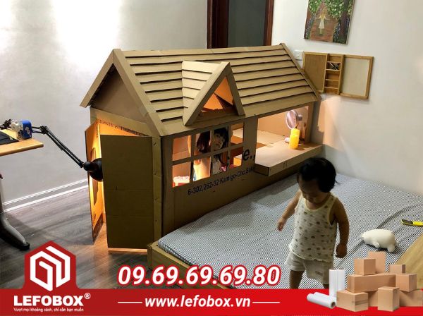 Giấy carton làm đồ chơi cho trẻ em