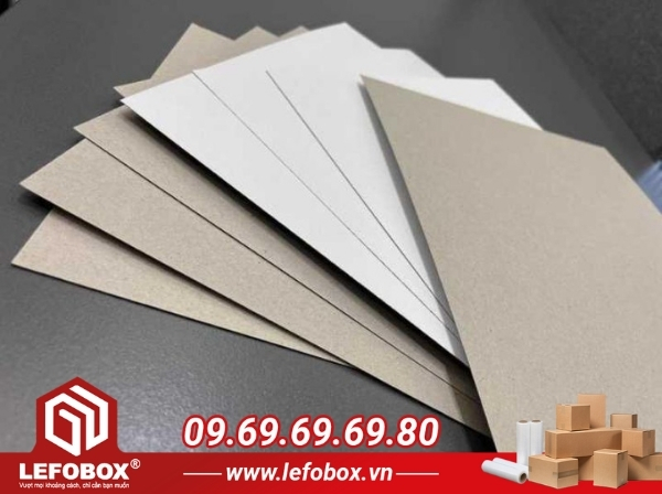 Giấy duplex có 2 loại 1 mặt và 2 mặt