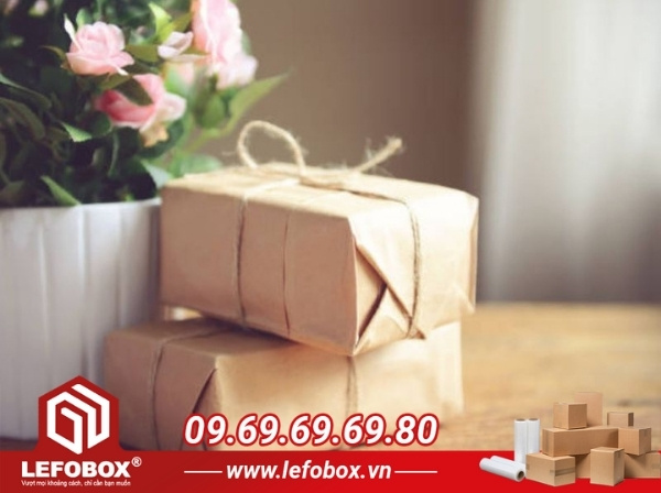 Giấy kraft gói quà 