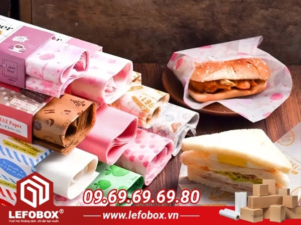 Giấy pelure gói thực phẩm được không?