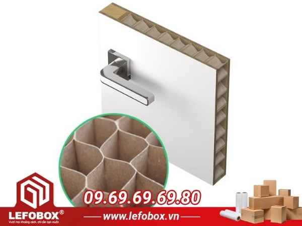 Giấy tổ ong được ứng dụng trong ngành nội thất và xây dựng