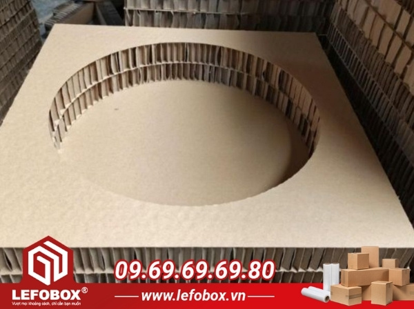 Giấy tổ ong được ứng dụng trong ngành mỹ thuật