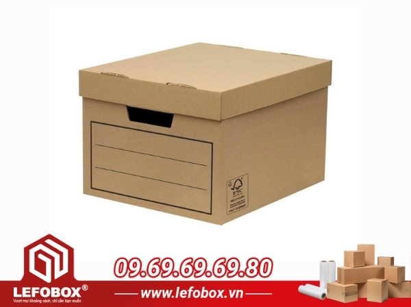 Hộp carton7 lớp âm dương