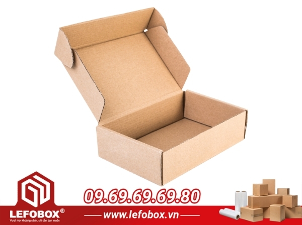 Hộp carton dẹt là gì? đặc điểm thiết kế của hộp carton dẹt