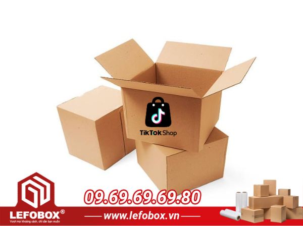 Hộp carton tiktok shop đối khẩu