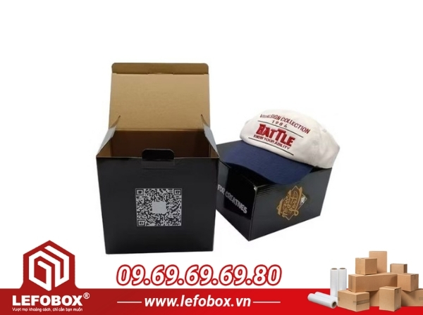 Hộp carton đựng nón 3 lớp