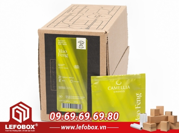 Mẫu hộp carton đựng trà túi lọc